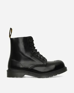 1460 Analine Leather Steel Toe Boots Black