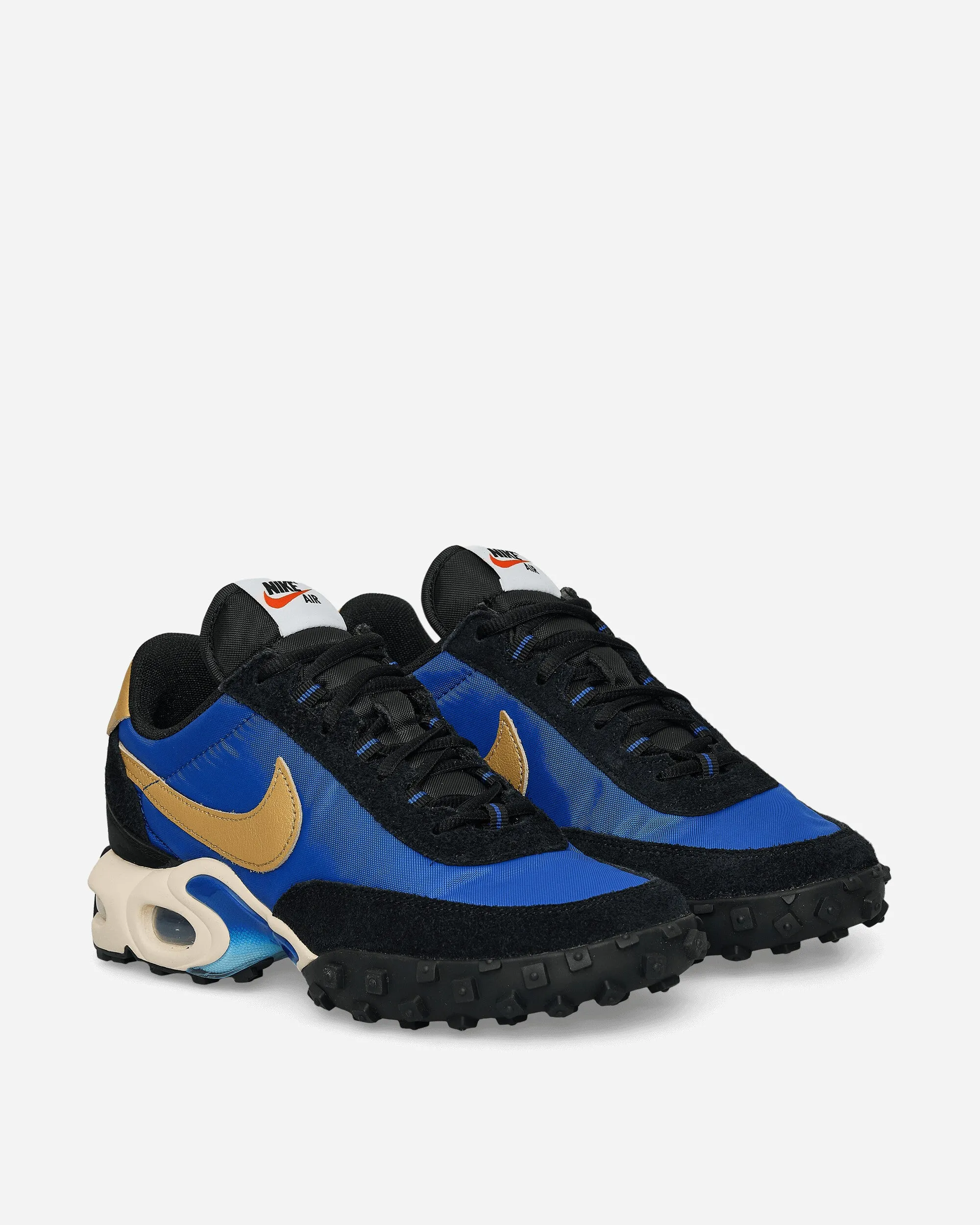 Air Max Waffle Sneakers Black / Hyper Blue