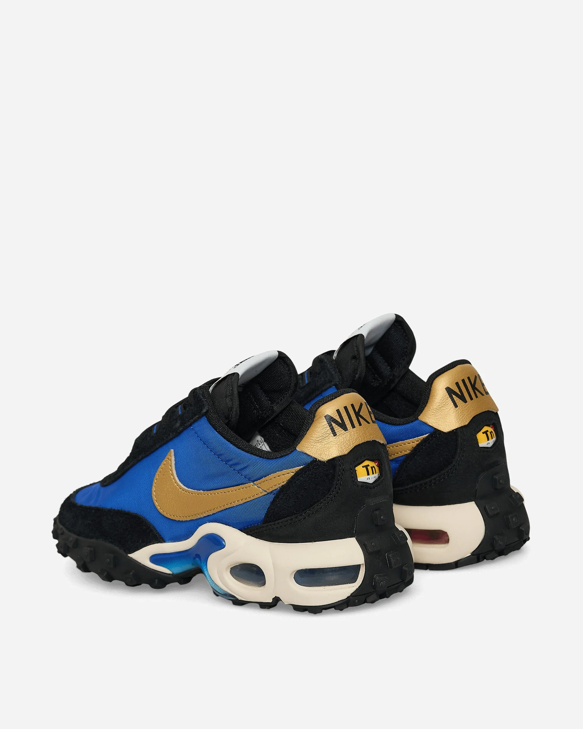 Air Max Waffle Sneakers Black / Hyper Blue