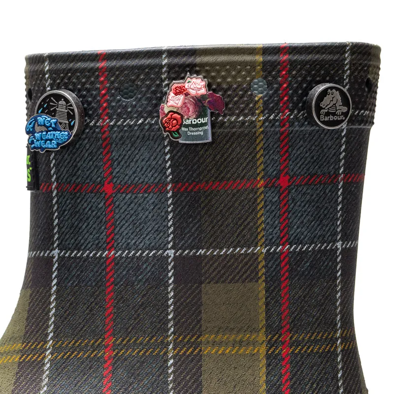 Barbour x Crocs Classic Wellington Boot - Kelp