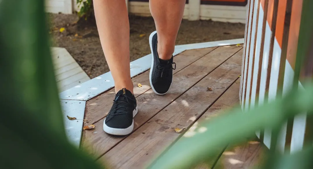 Cannon Knit 3 Women's Recycled PET Sneakers | Black Gold