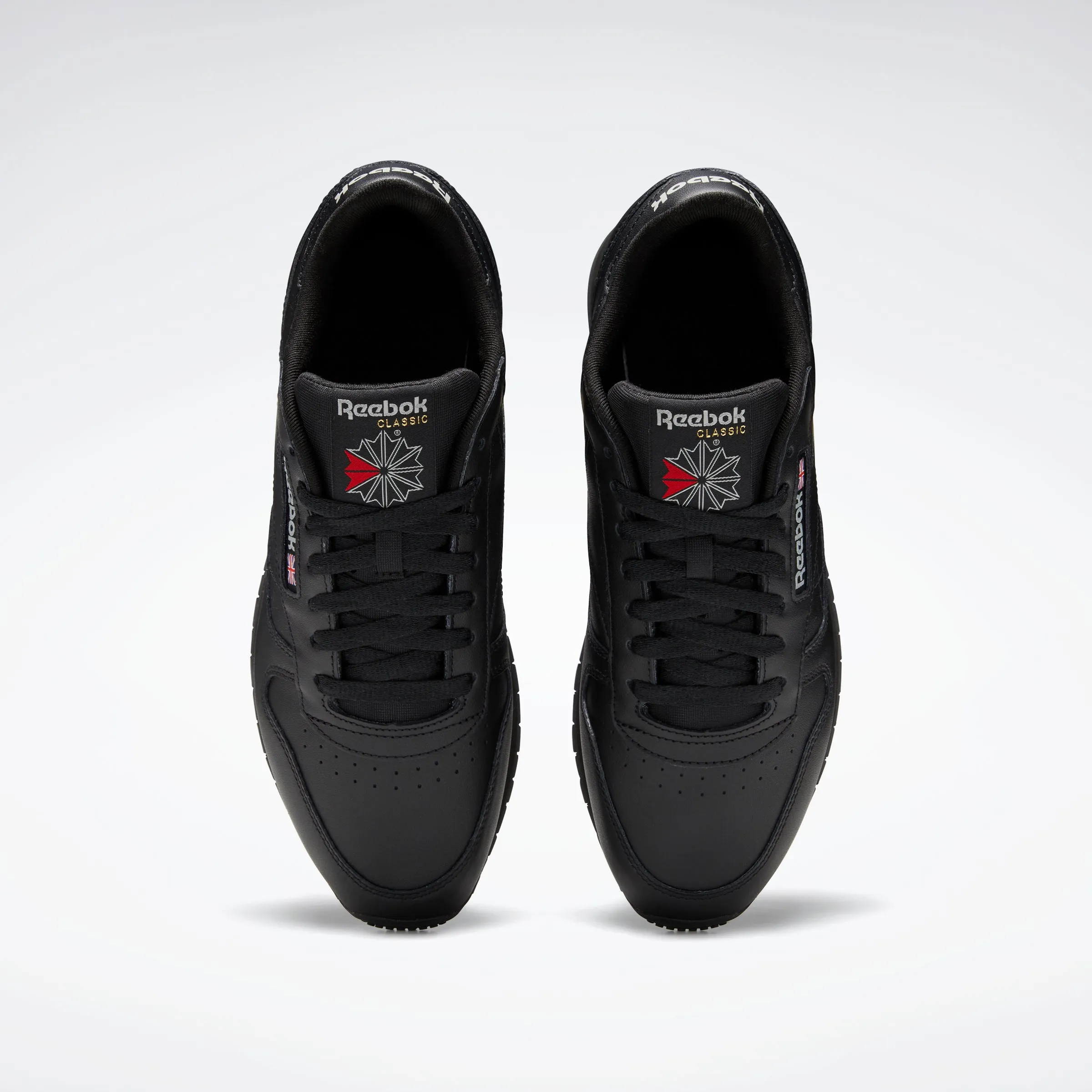 Classic Leather Shoes Black/Black/Pure Grey 5