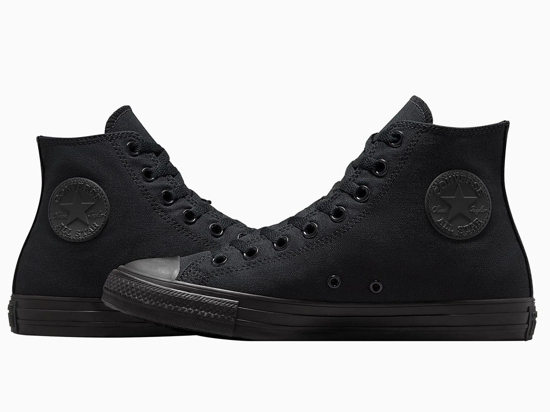 Converse Unisex Chuck Taylor All Star Hi Black Monochrome