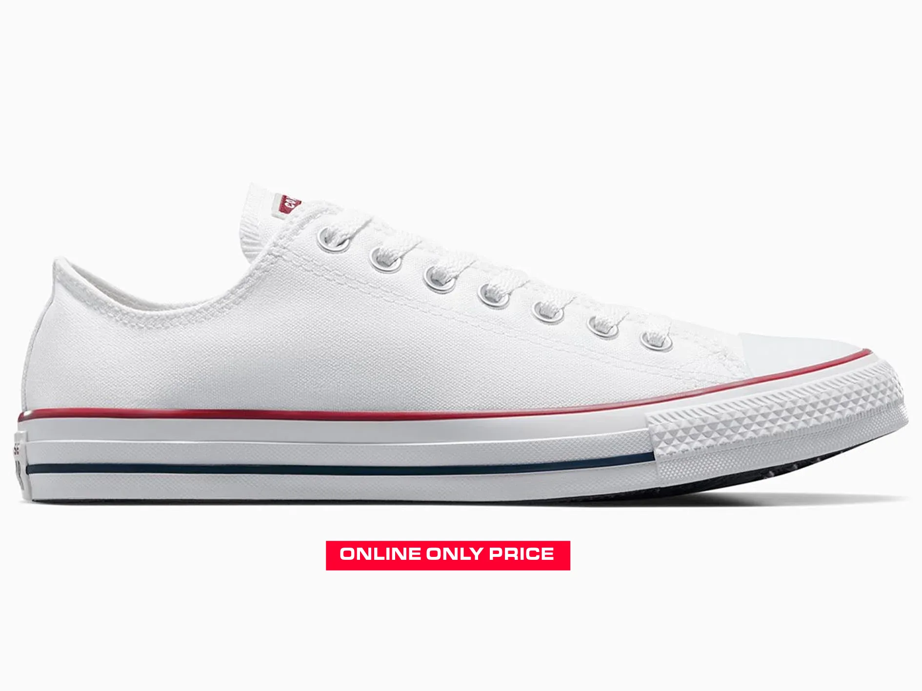 Converse Unisex Chuck Taylor Optical White Low