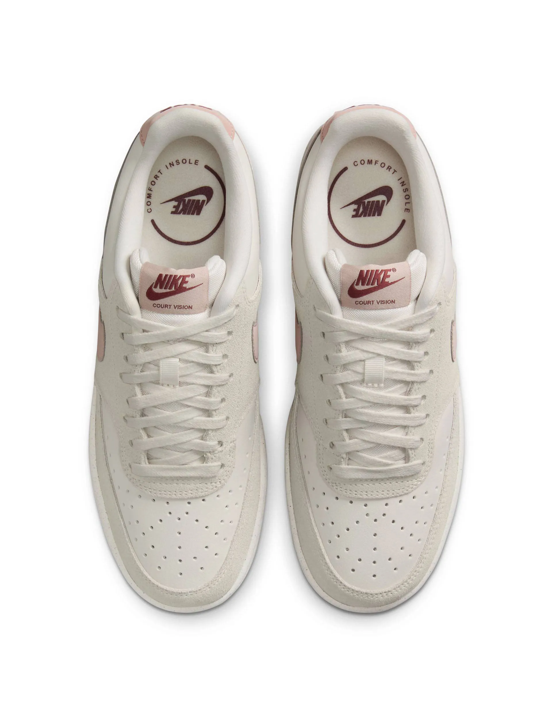 Court Vision Low Shoes - Phantom/Fossil Stone/Light Bone