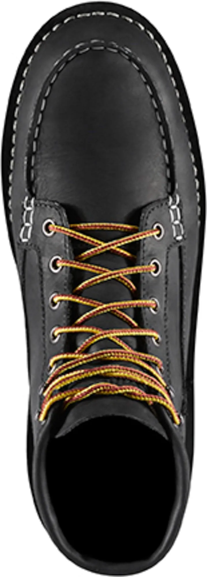 Danner Bull Run Moc Toe Mens Black Leather 6in Work Boots 13 EE