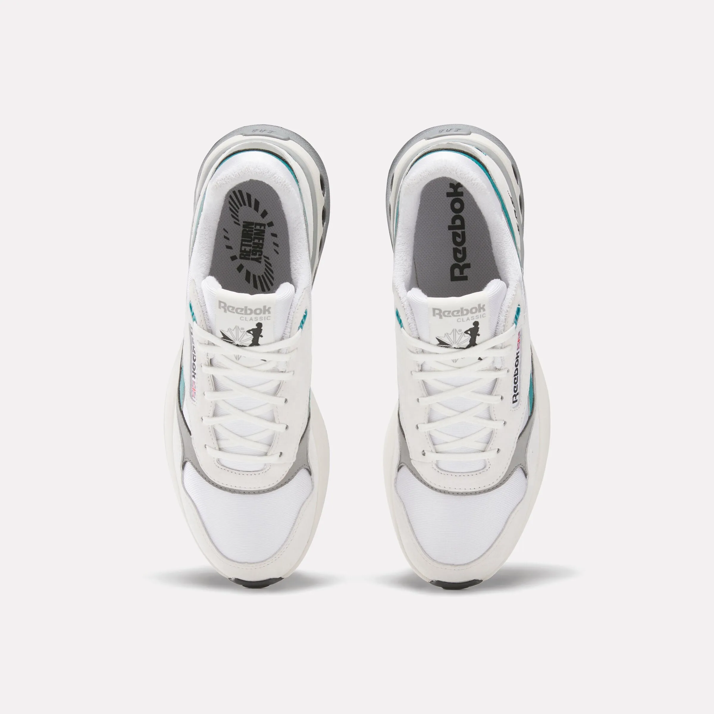 Ers World Barely Grey/White/Team Teal