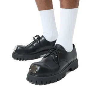 Gehrman Metal Cap Men's Chunky Shoes - Shadow