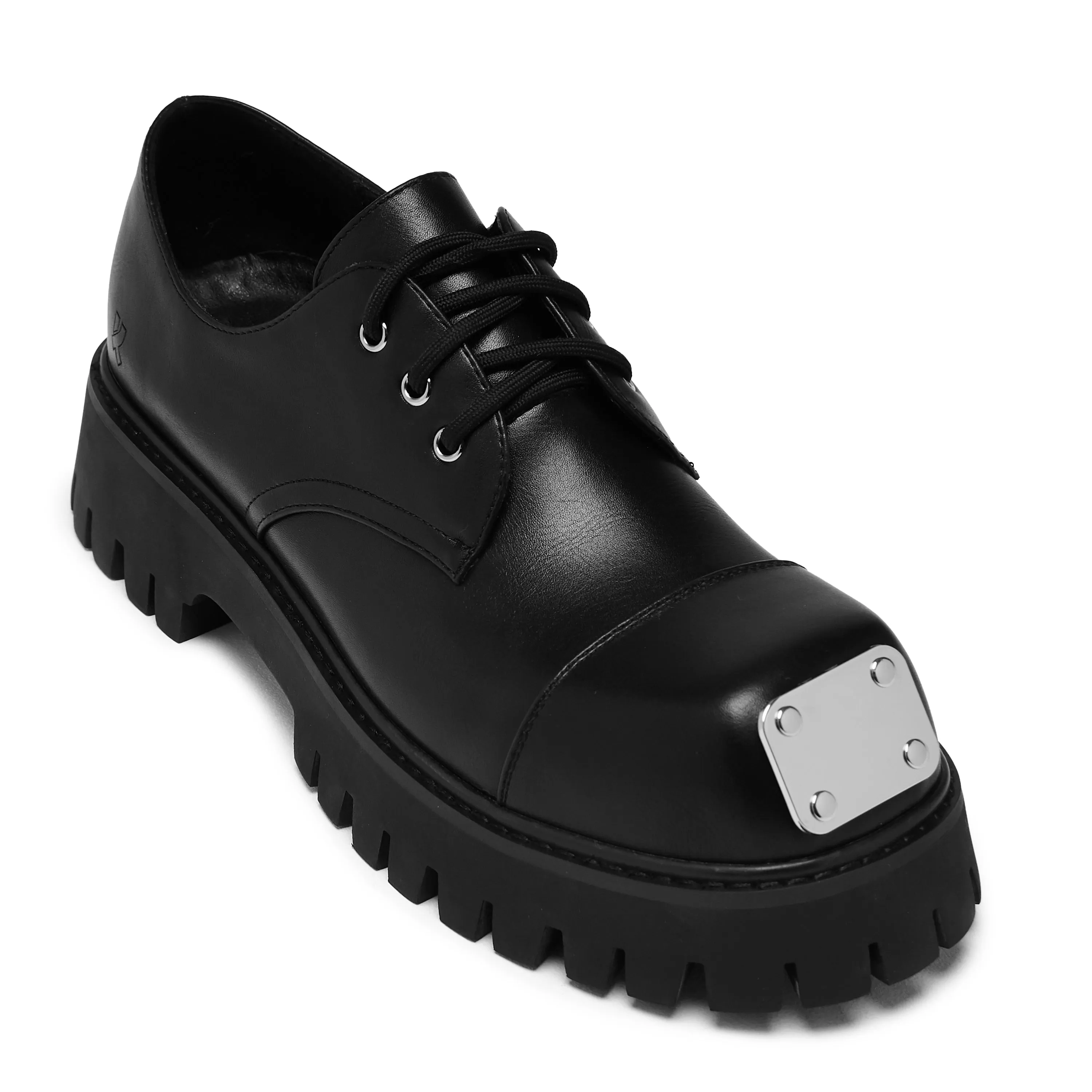 Gehrman Metal Cap Men's Chunky Shoes - Shadow