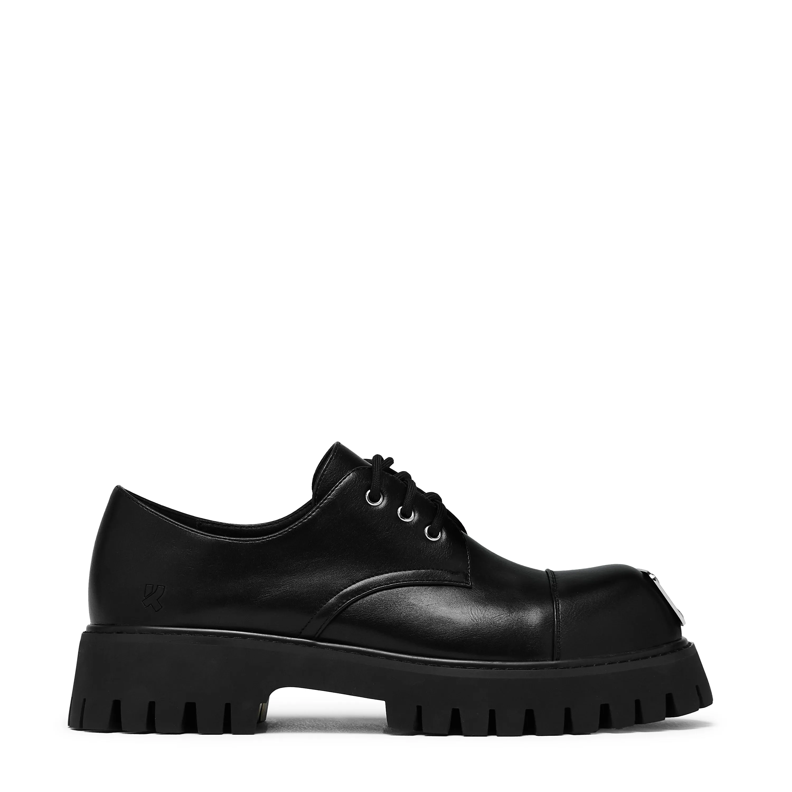 Gehrman Metal Cap Men's Chunky Shoes - Shadow