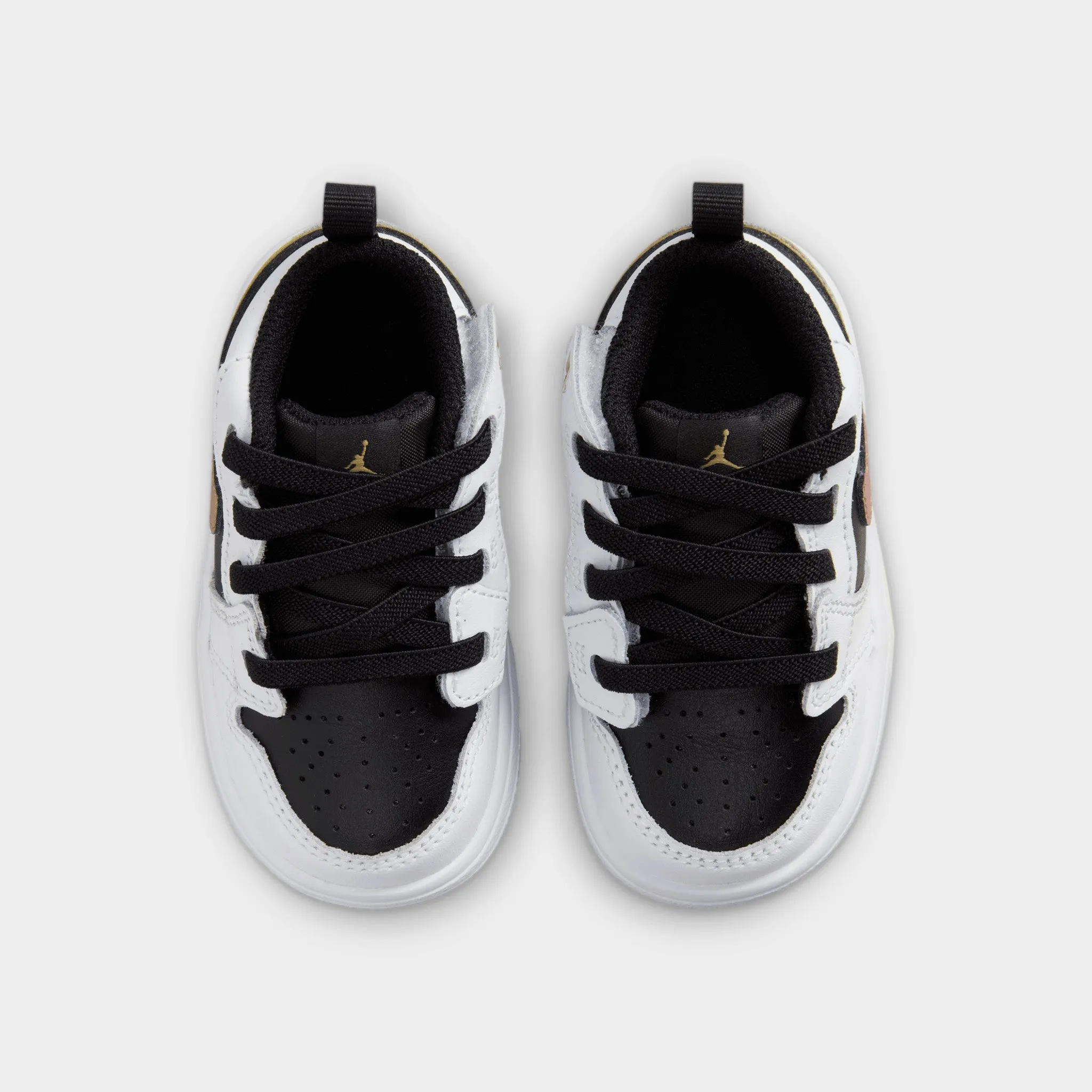 Jordan 1 Low Alt White / Metallic Gold - Black