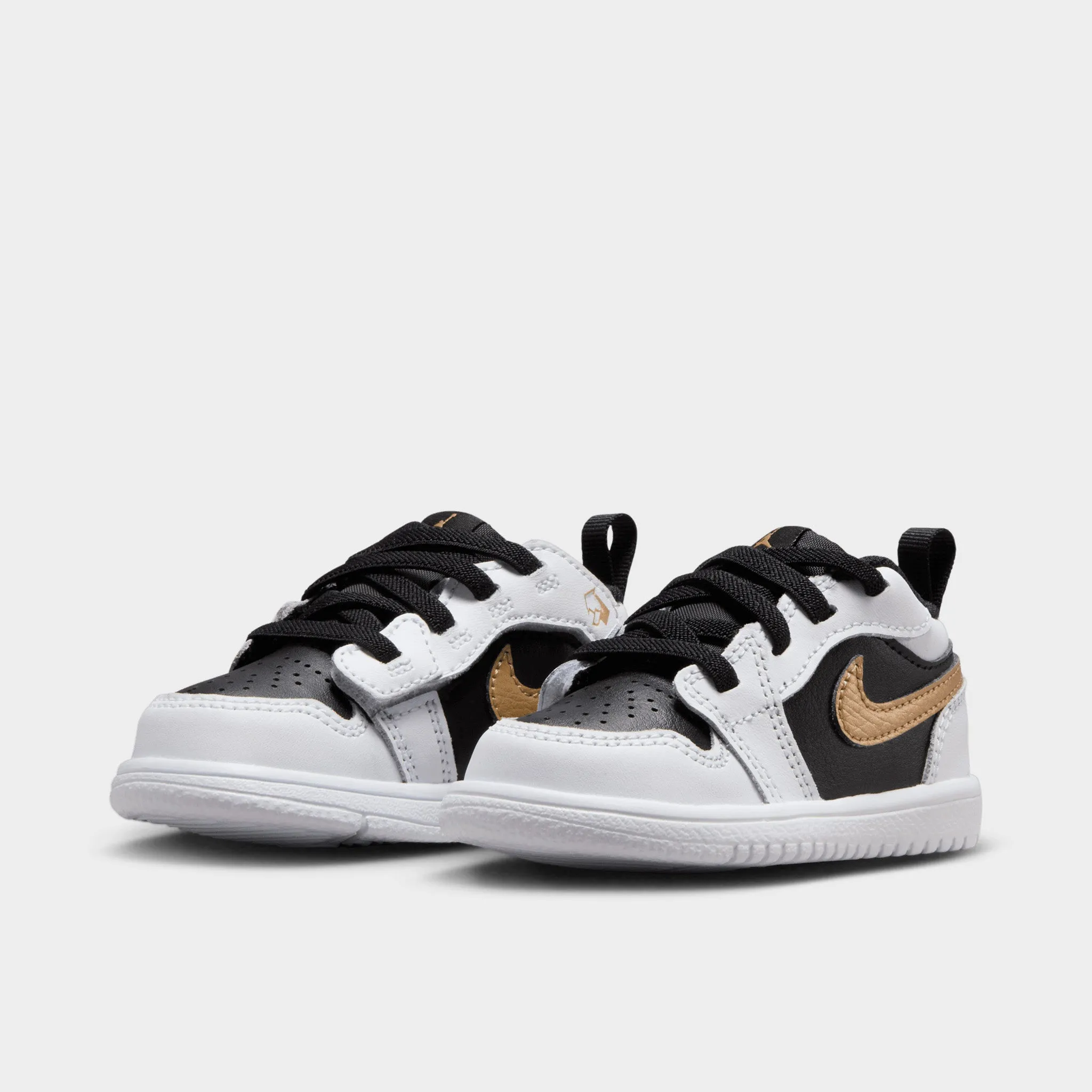 Jordan 1 Low Alt White / Metallic Gold - Black