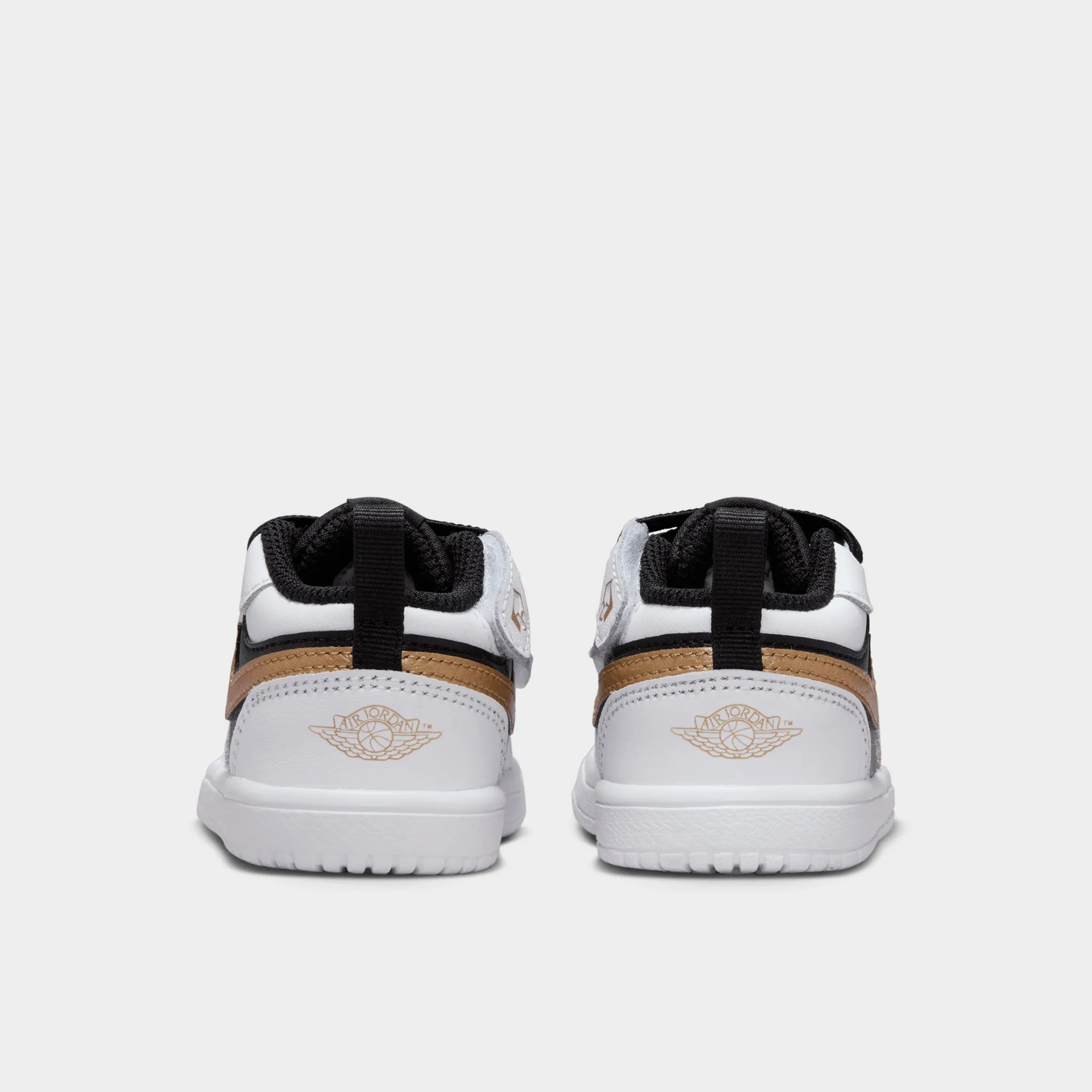 Jordan 1 Low Alt White / Metallic Gold - Black