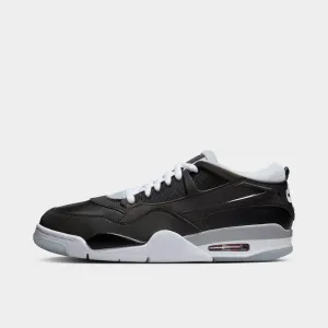 Jordan 4 RM PRM Black / Fire Red - Wolf Grey