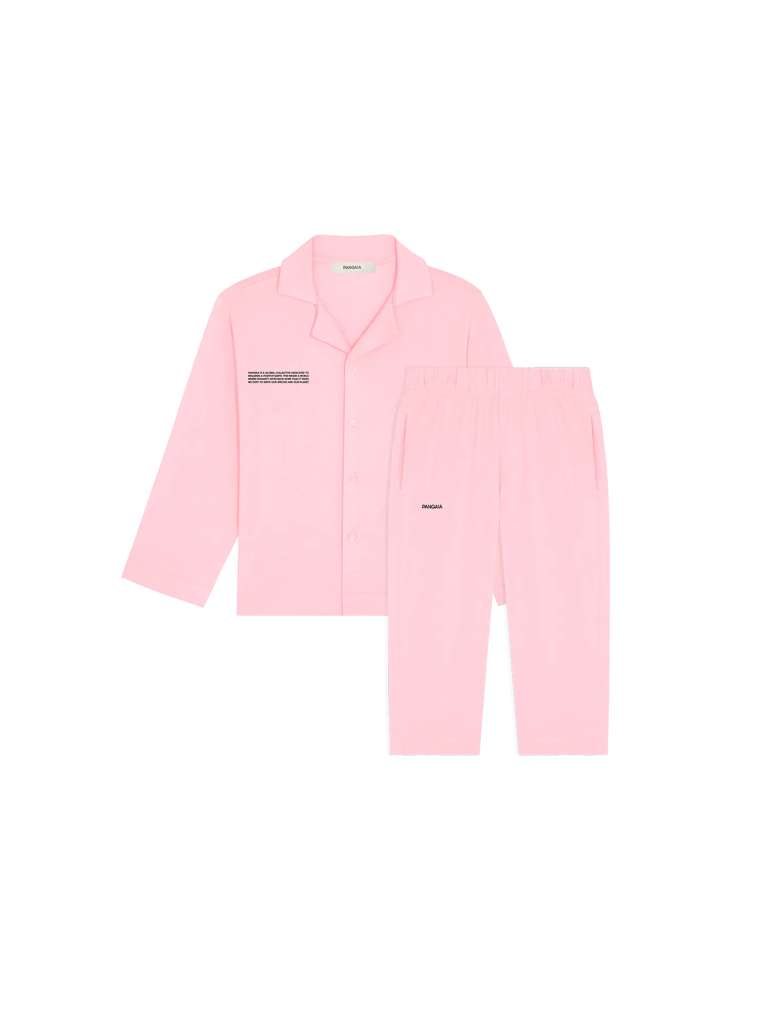 Kids' 365 Lightweight Long Playwear Set —magnolia pink