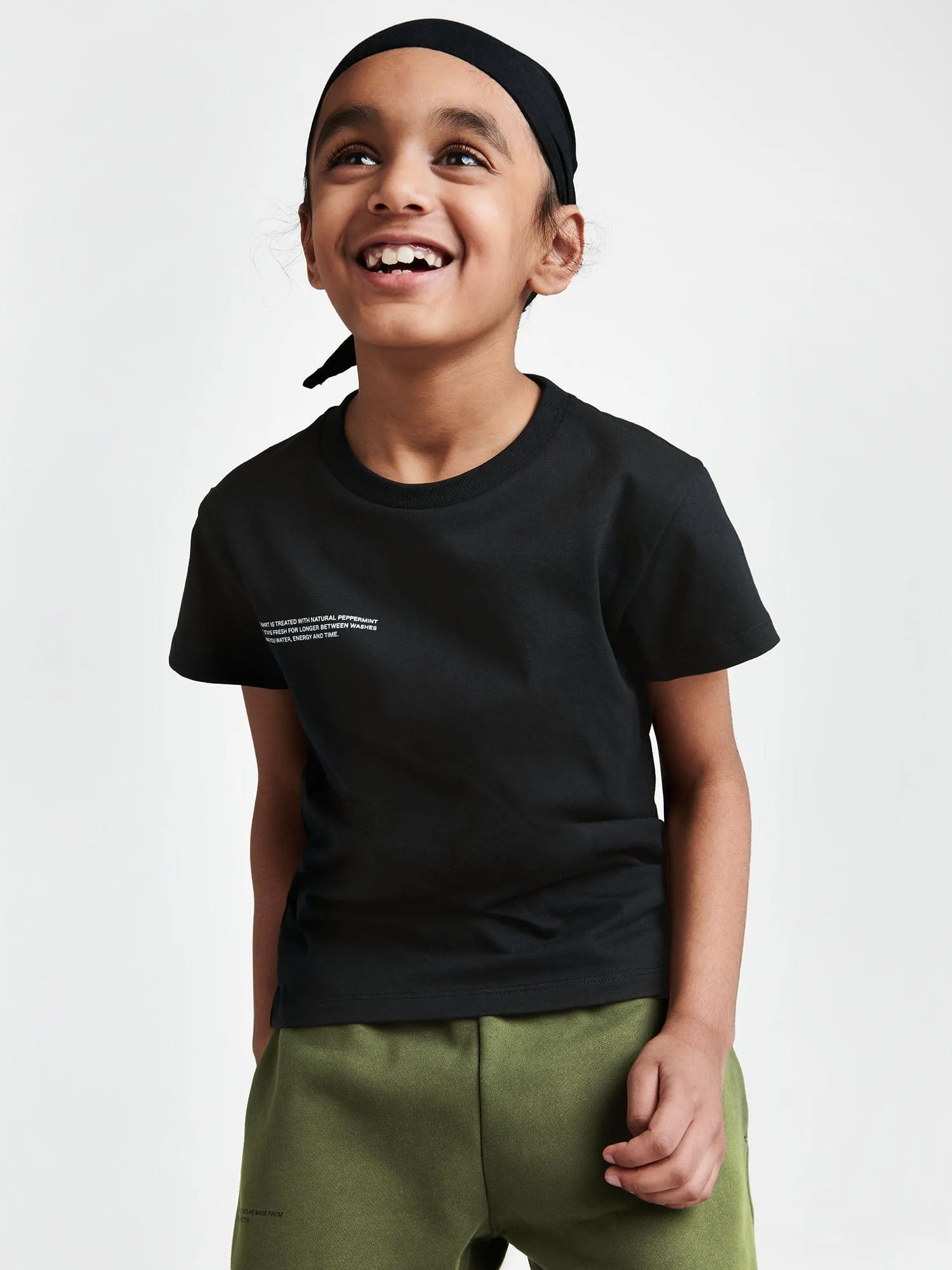 Kids' 365 Midweight T-shirt—black