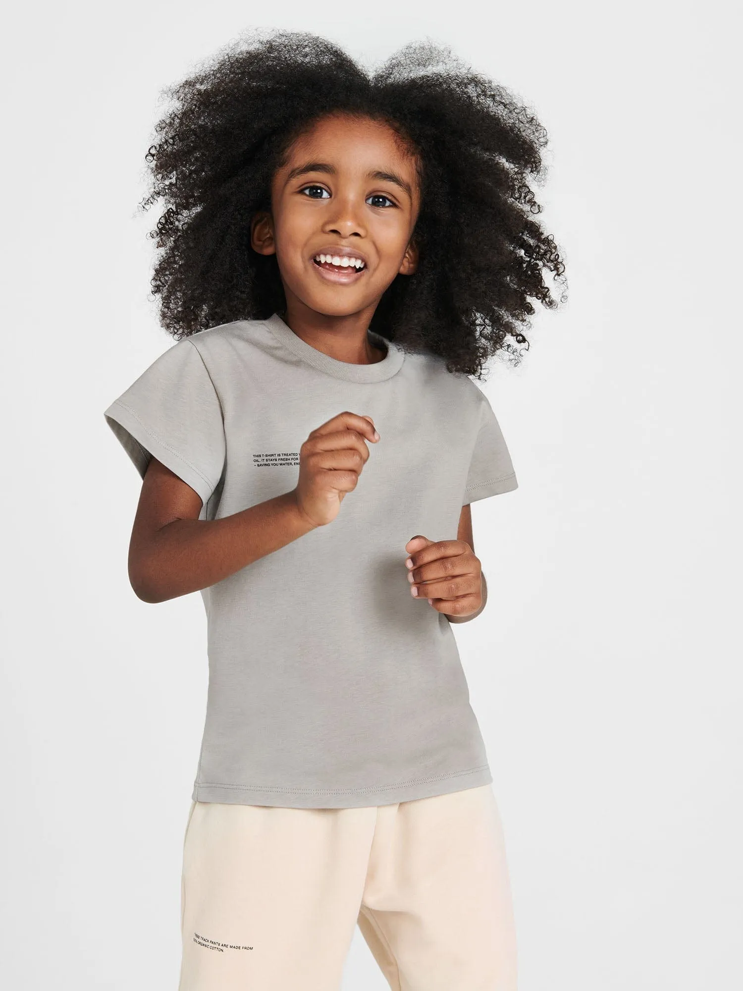 Kids' 365 Midweight T-shirt—stone