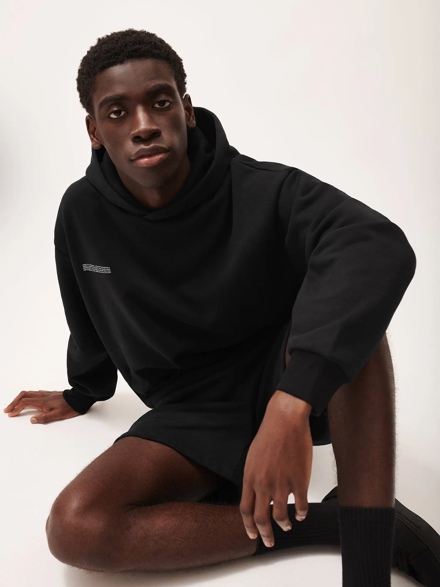 Mens 365 Heavyweight Hoodie—black