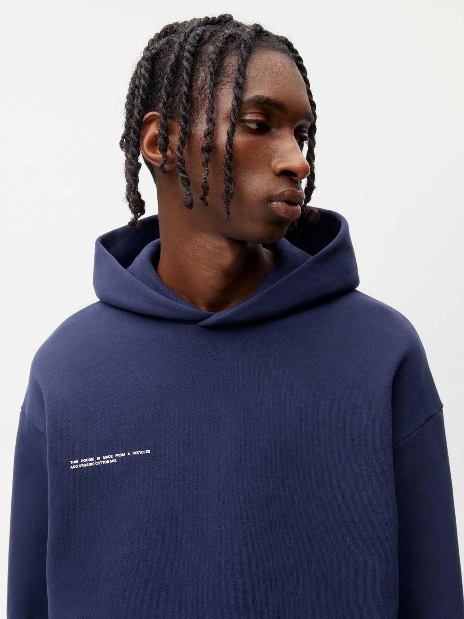 Mens 365 Heavyweight Hoodie—navy blue