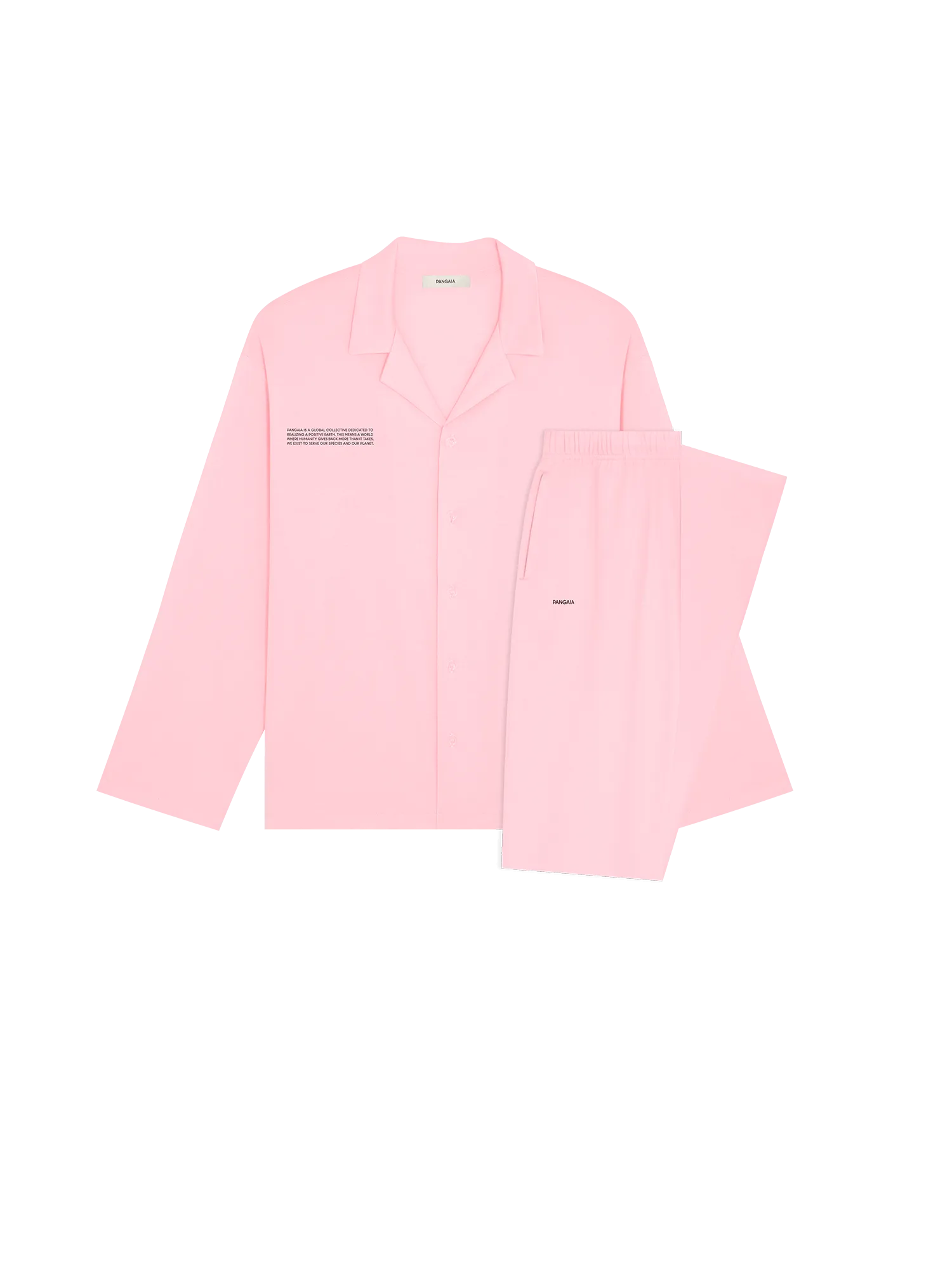 Mens 365 Lightweight Long Pyjama Set —magnolia pink
