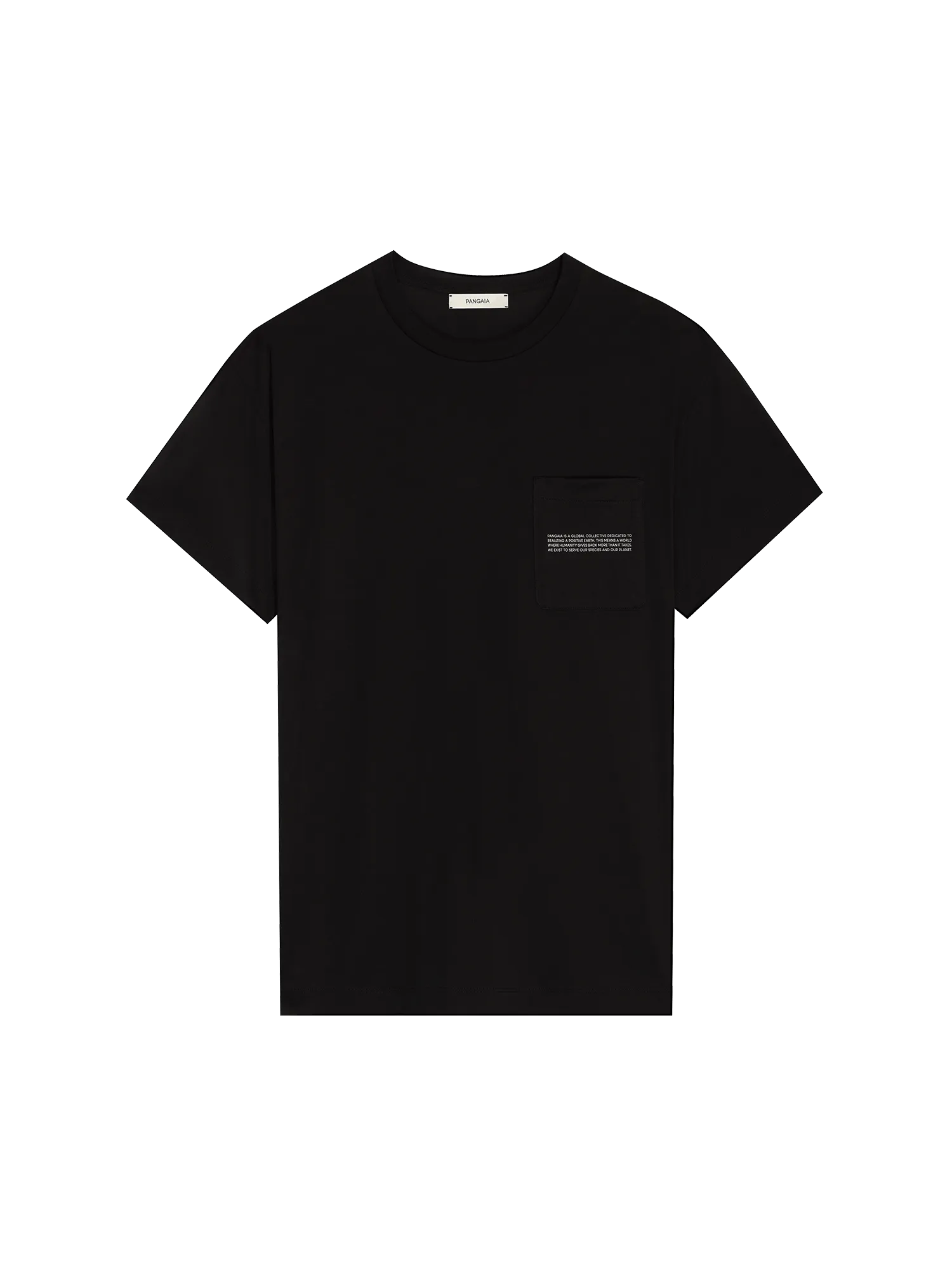 Mens 365 Lightweight Pocket T-Shirt—black