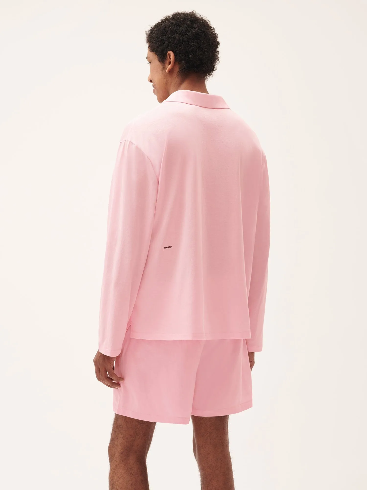 Mens 365 Lightweight Short Pyjama Shorts Set —magnolia pink