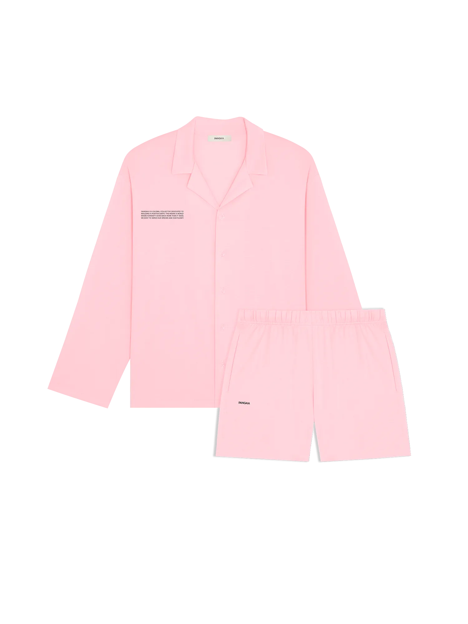 Mens 365 Lightweight Short Pyjama Shorts Set —magnolia pink
