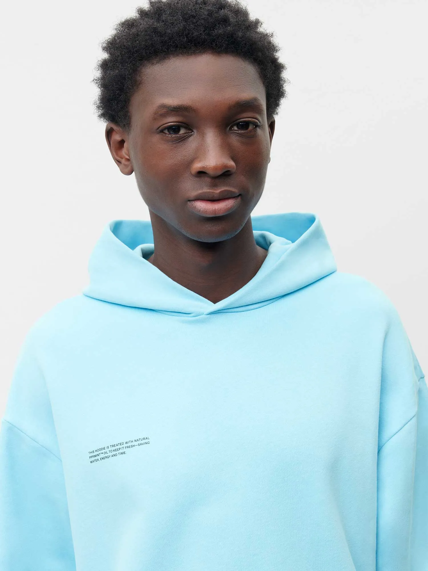 Mens 365 Midweight Hoodie—celestial blue