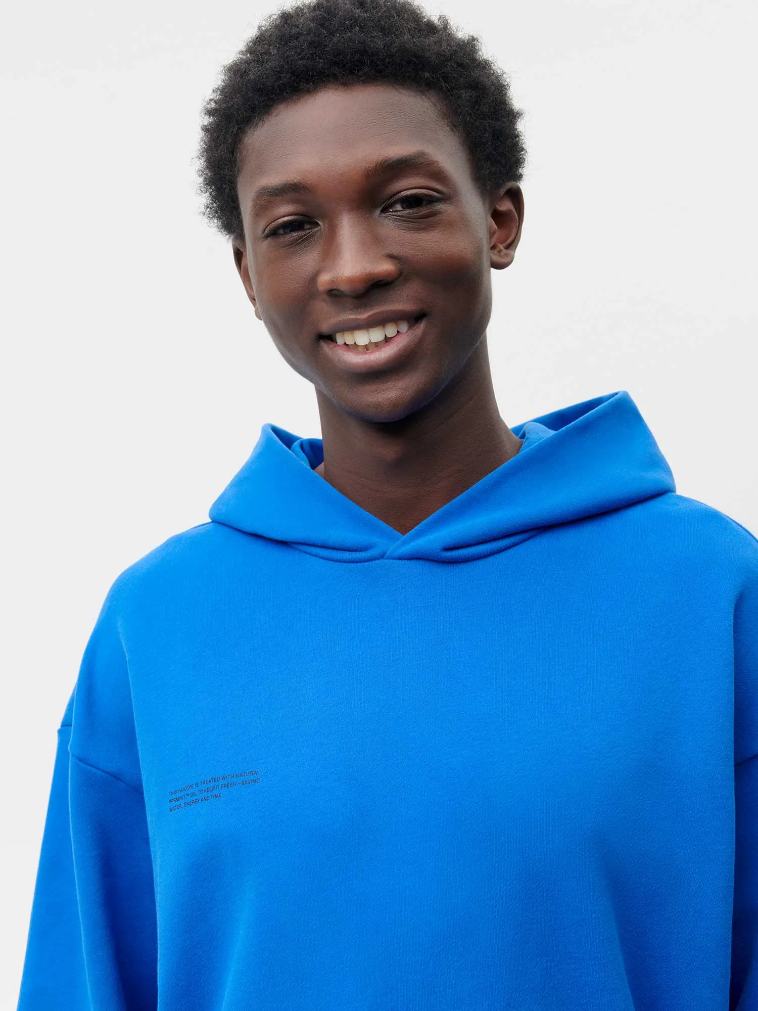 Mens 365 Midweight Hoodie—cobalt blue