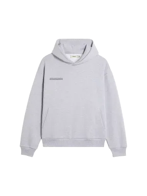 Mens 365 Midweight Hoodie—grey marl