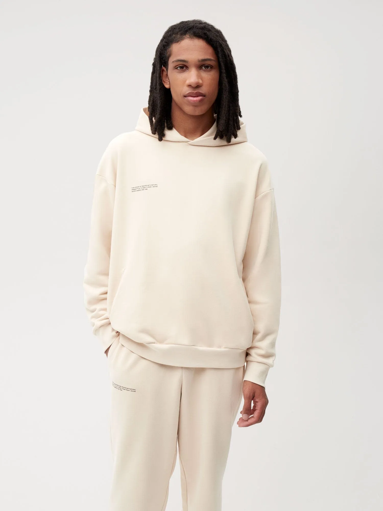Mens 365 Midweight Hoodie—sand