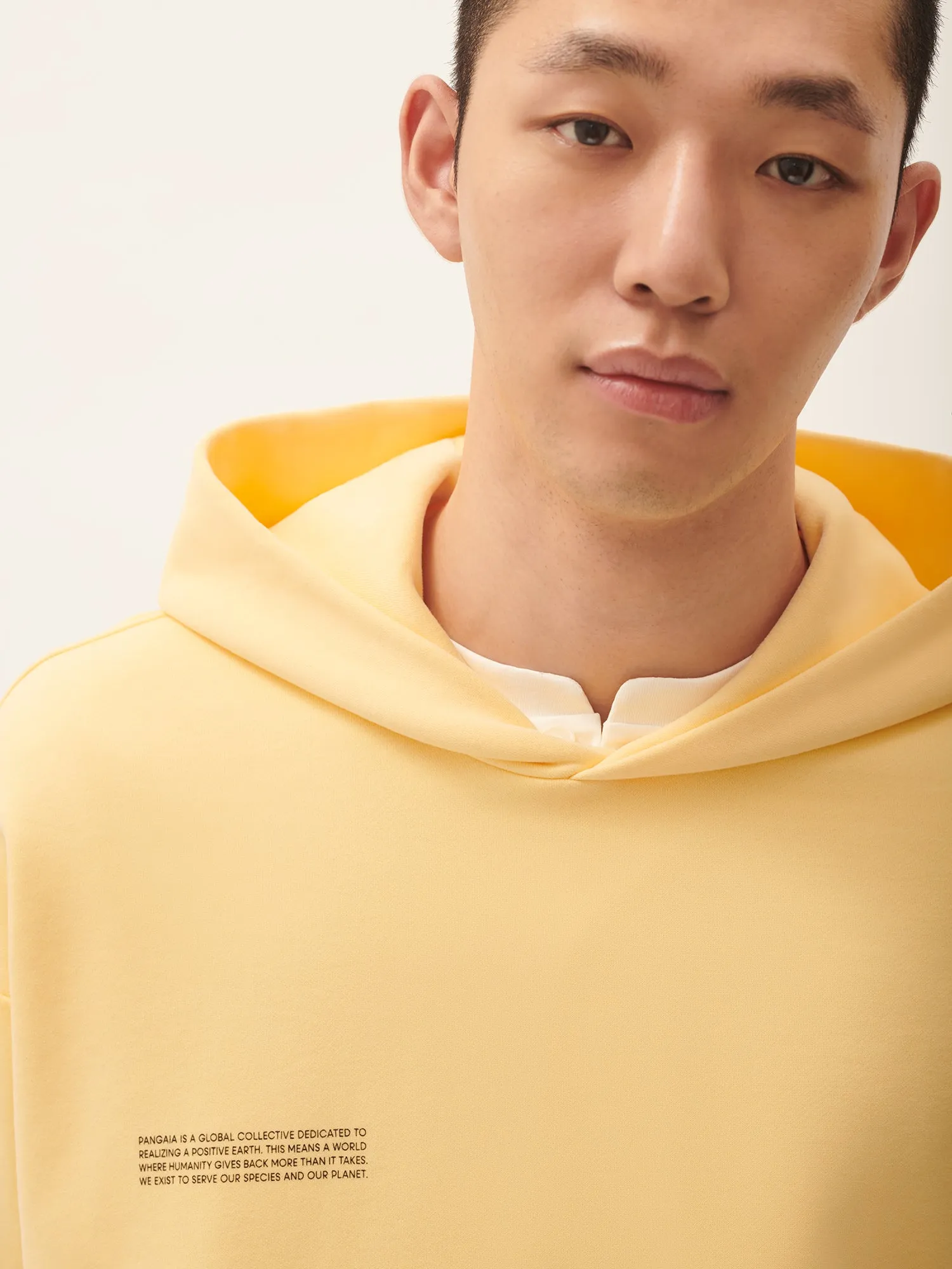 Mens 365 Midweight Hoodie—Seashell Yellow