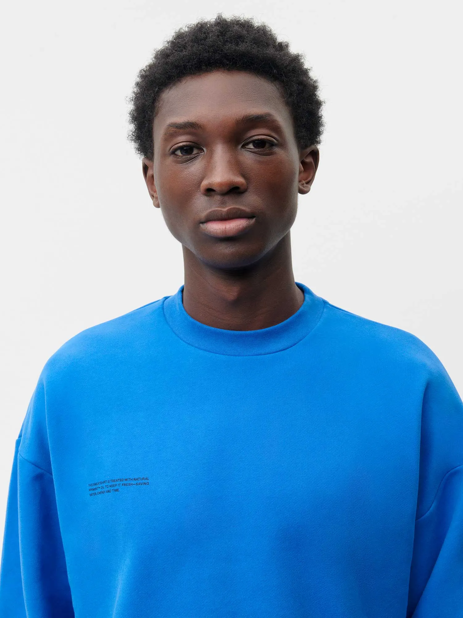 Mens 365 Midweight Sweatshirt—cobalt blue