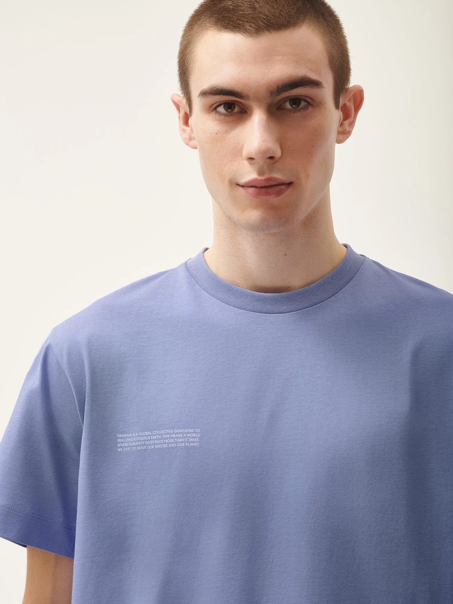 Mens 365 Midweight T-shirt—aster purple
