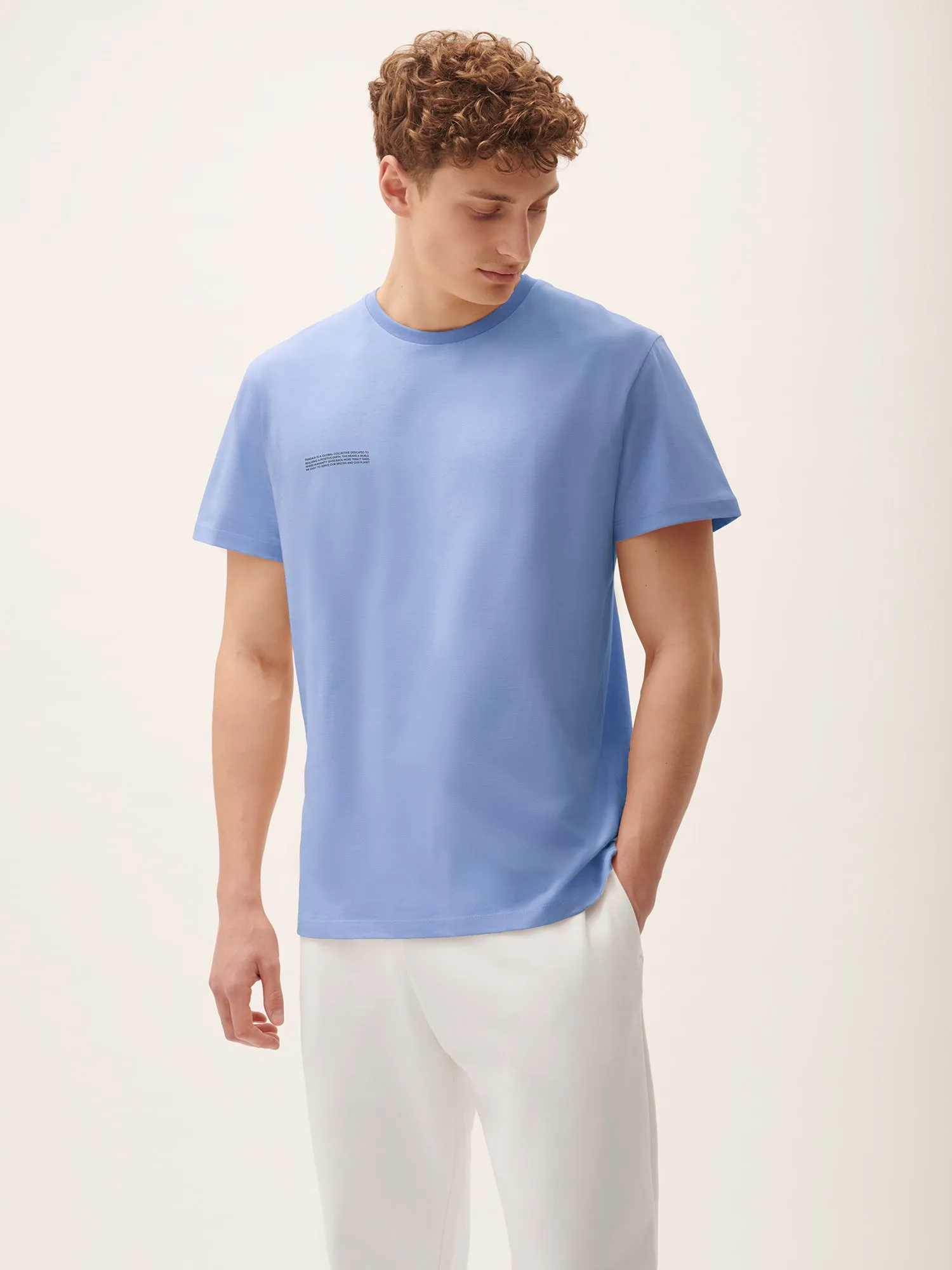 Mens 365 Midweight T-shirt—Sodalite Blue