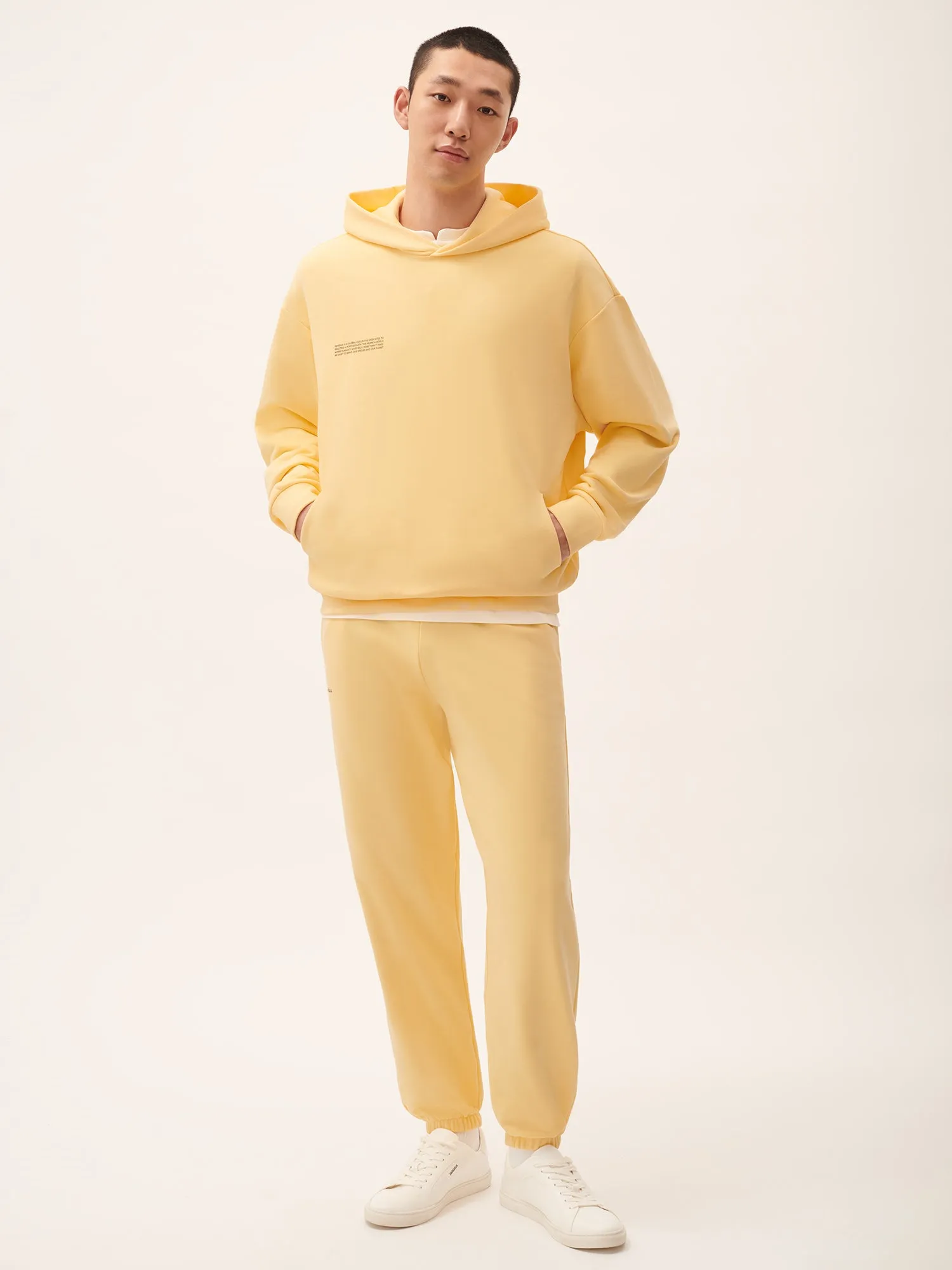 Mens 365 Midweight Track Pants—Seashell Yellow
