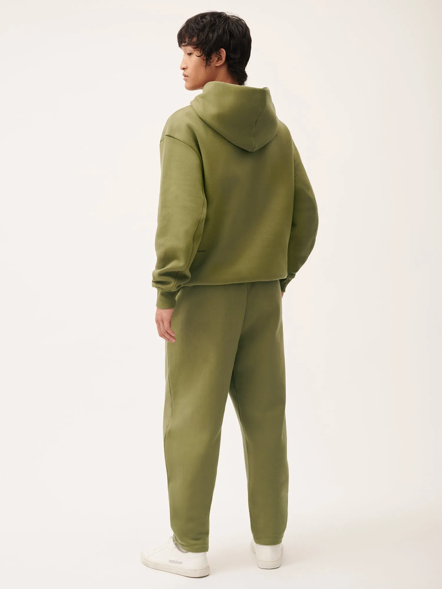 Mens DNA Barrel-Leg Track Pants—highland green