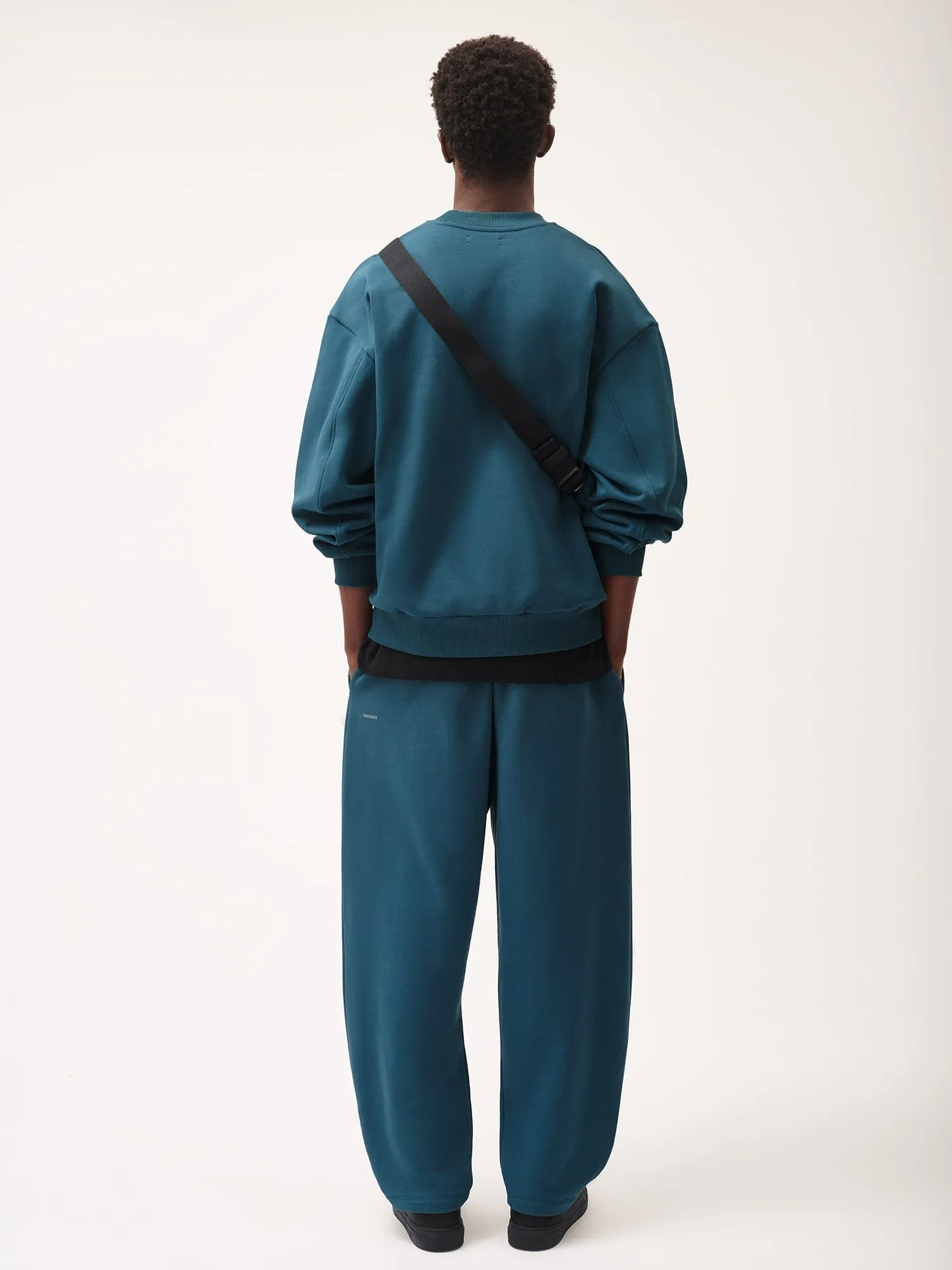 Mens DNA Barrel-Leg Track Pants—storm blue