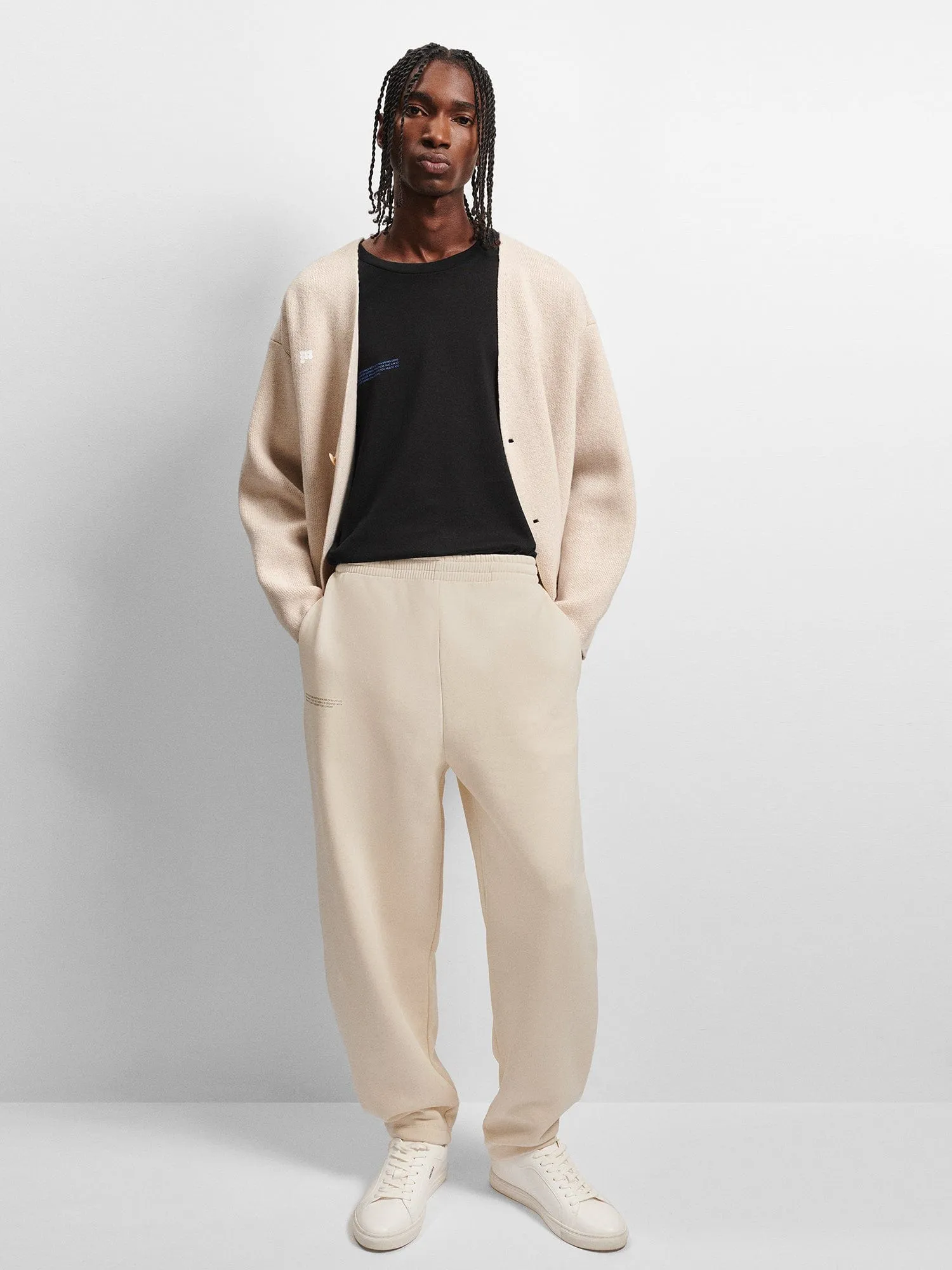 Mens DNA Barrel-Leg Track Pants—undyed