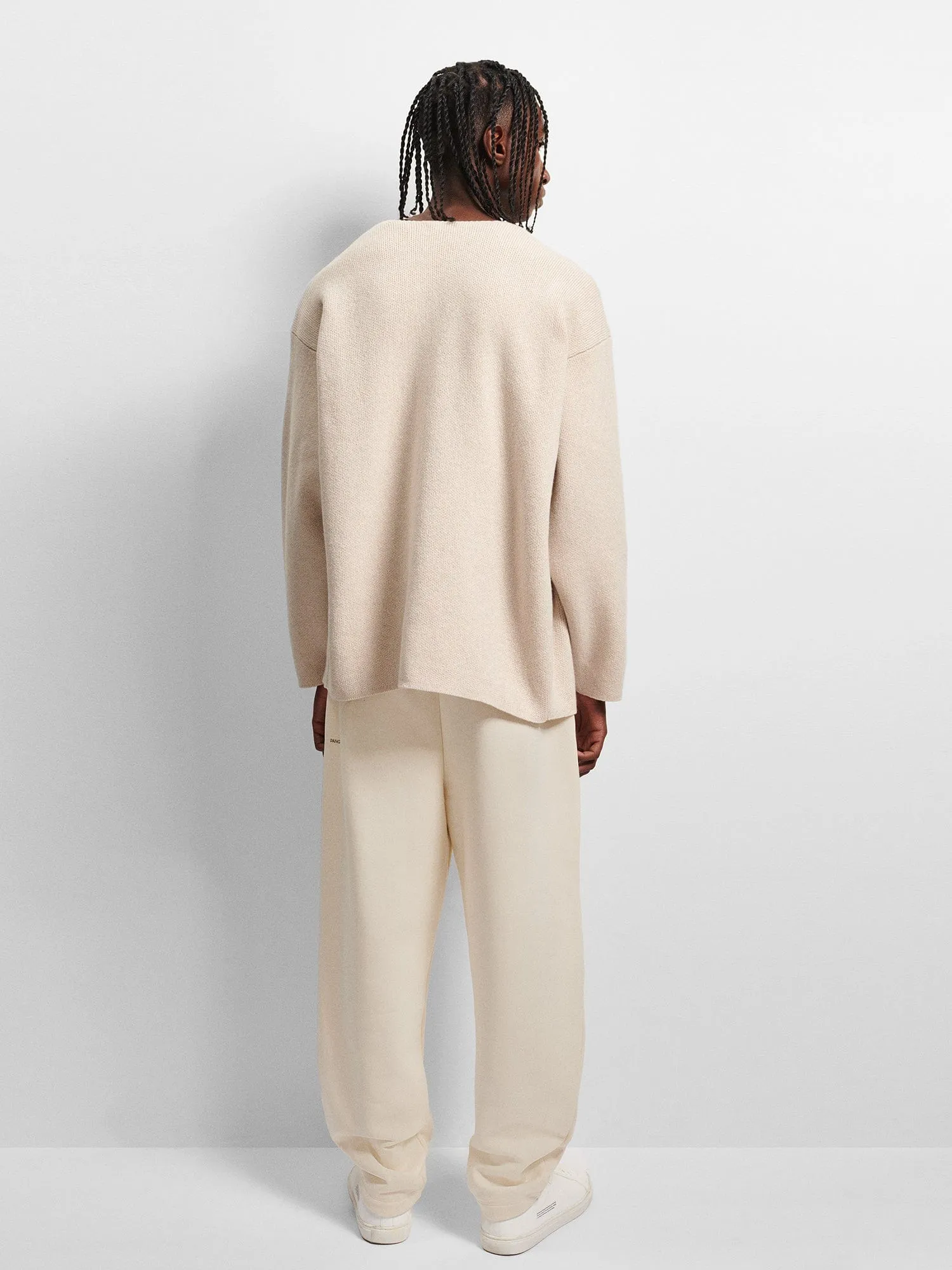 Mens DNA Barrel-Leg Track Pants—undyed
