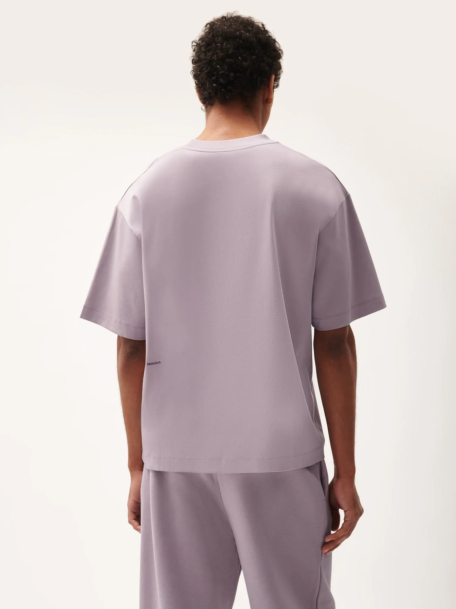 Mens DNA Oversized T-Shirt—raisin purple