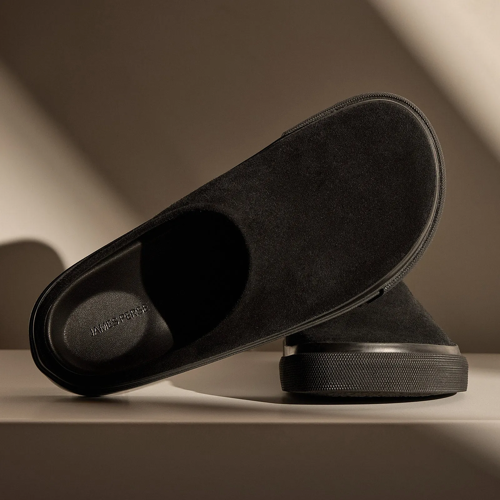 Men's Suede Clog - Black