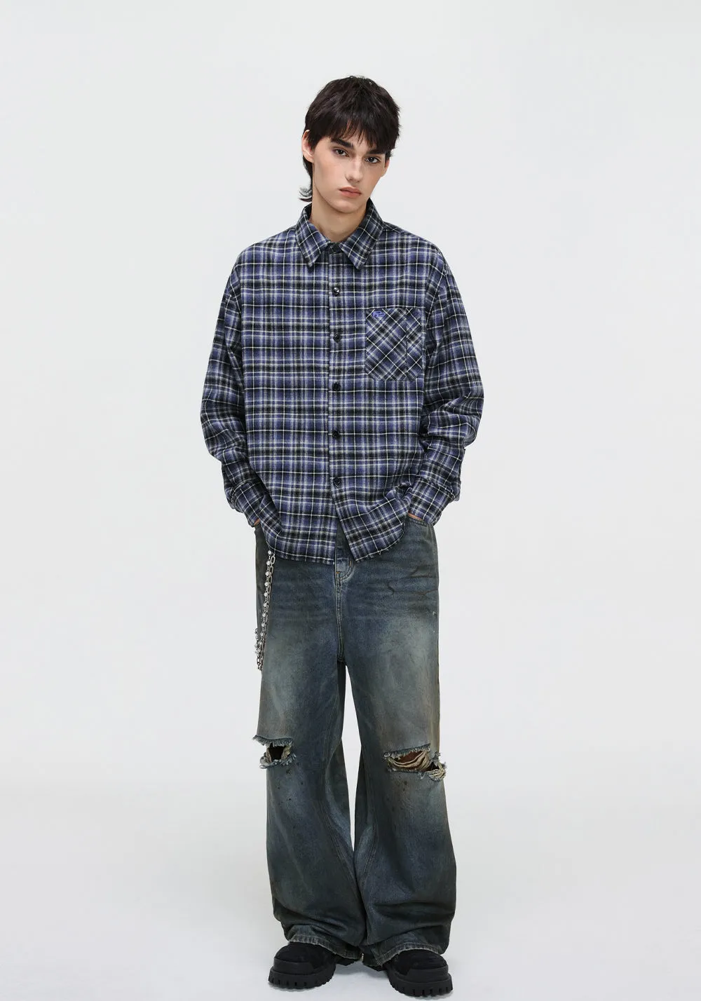 PCLP Washed Denim Jeans