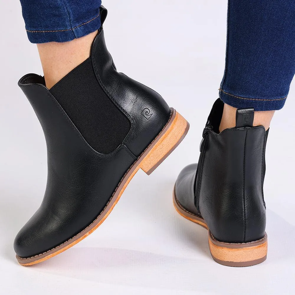 Pierre Cardin Sera Ankle Boot - Black