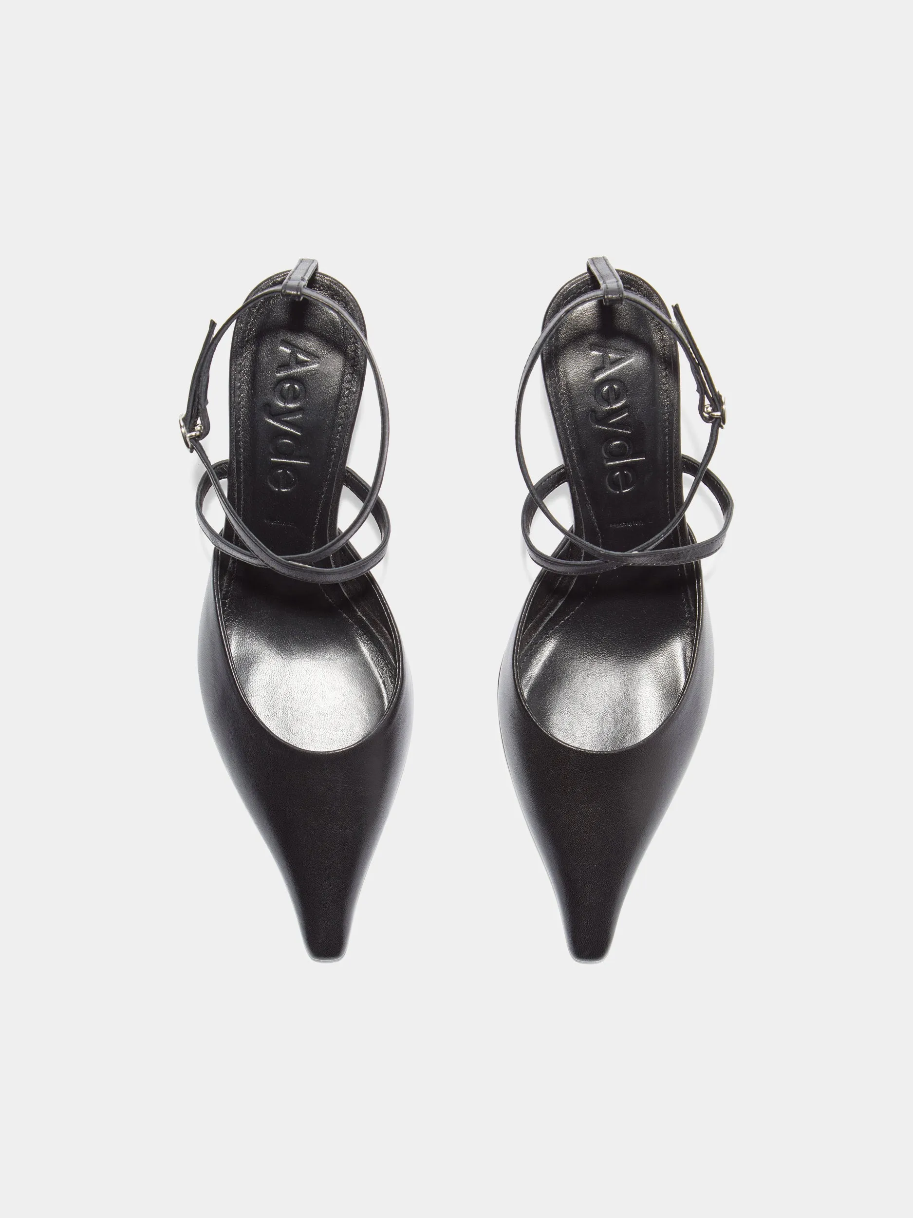Salome Leather Stiletto Pumps