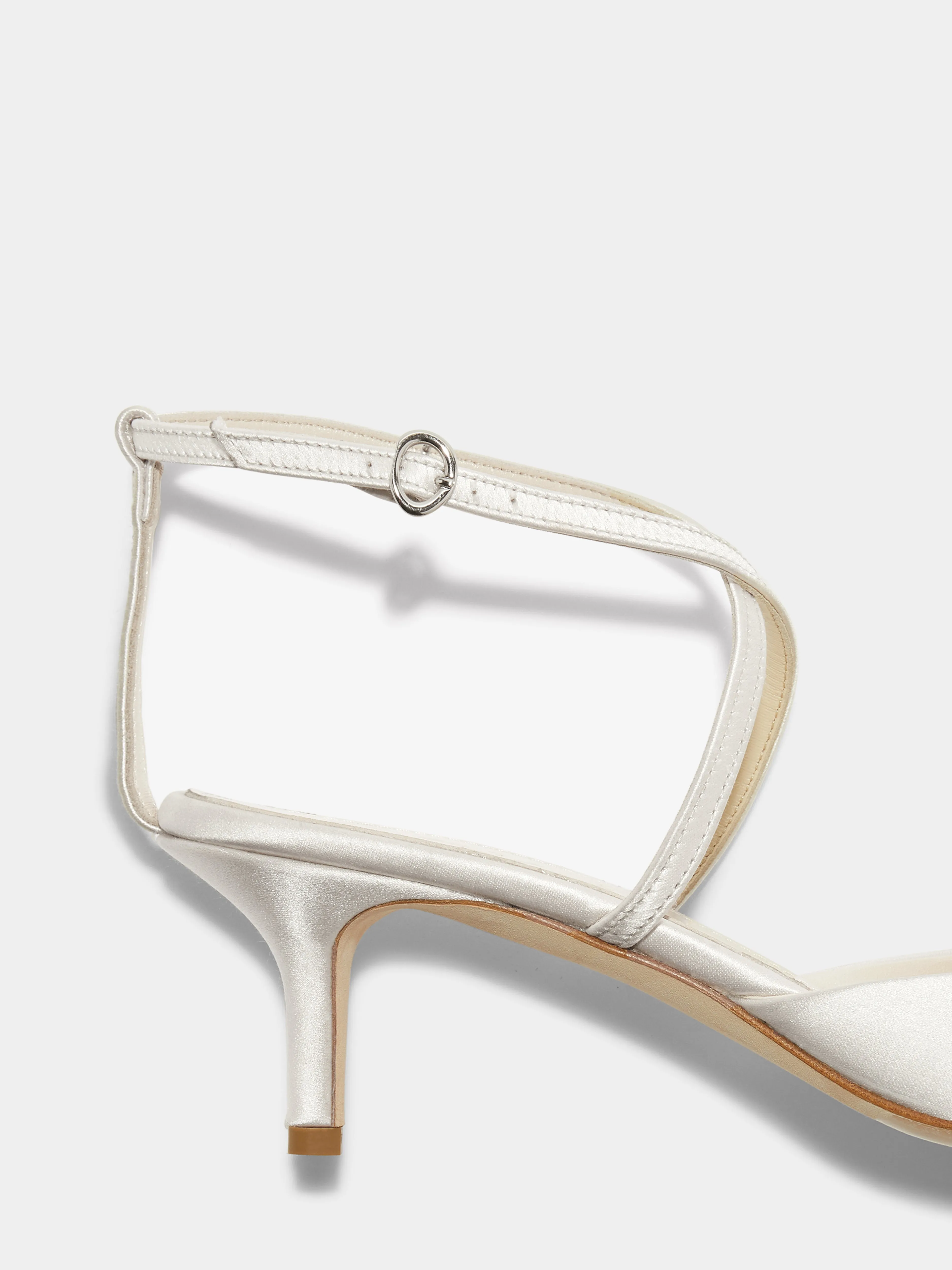 Salome Satin Stiletto Pumps