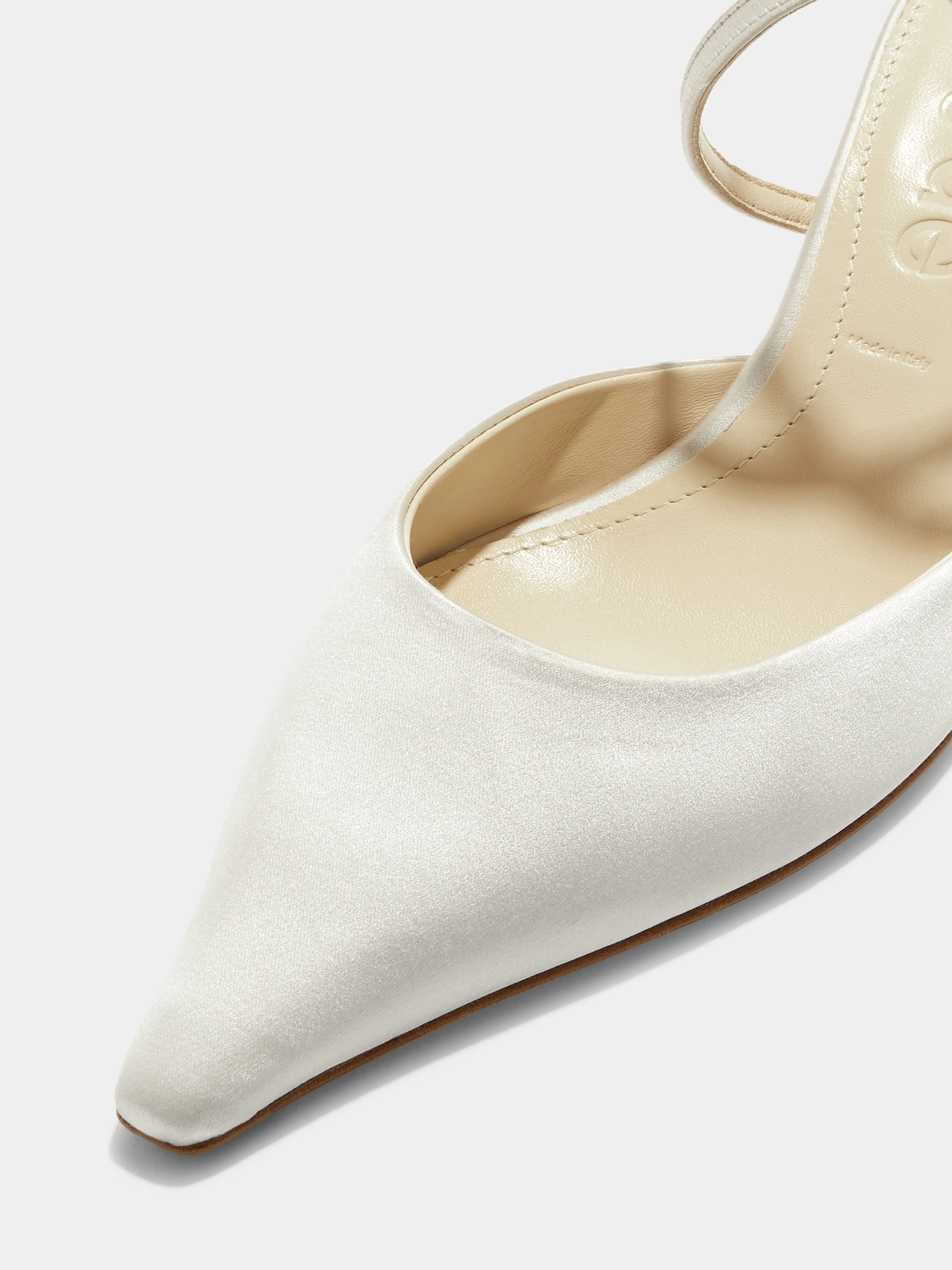 Salome Satin Stiletto Pumps