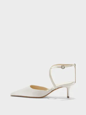 Salome Satin Stiletto Pumps