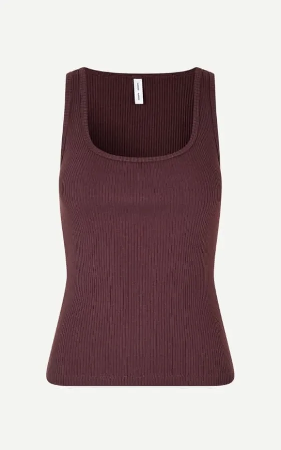 Samsoe - Saamanza Tank Top in Raisin