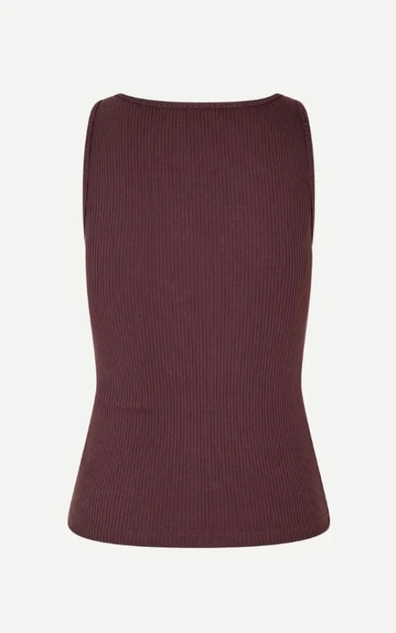 Samsoe - Saamanza Tank Top in Raisin